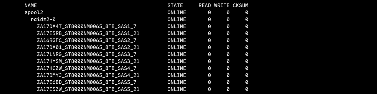 ZFS Disk Aliases